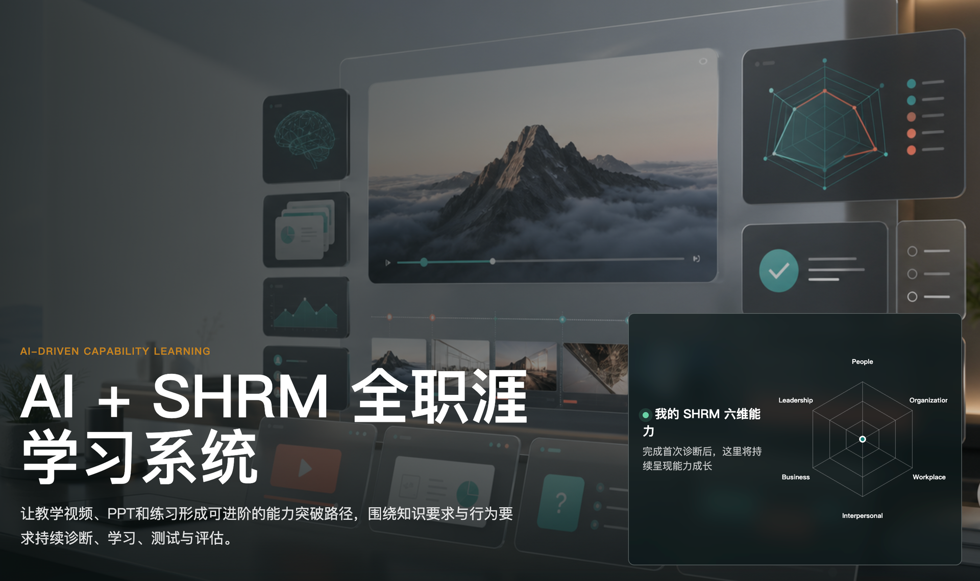 AI+SHRM 全职涯学习系统
