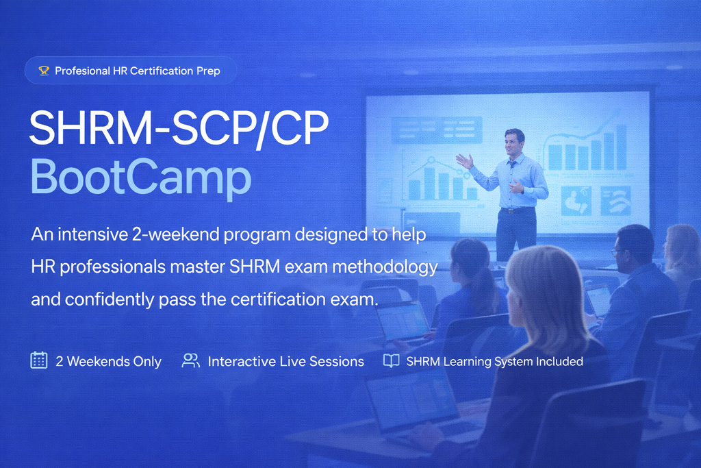 SHRM-SCP/CP Bootcamp - Video